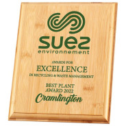 Coloured Bamboo Gaia Plaque