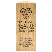Bamboo Wooden Desk Plaque 