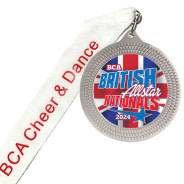 BCA Cheer & Dance Allstar Nationals Medal and Ribbon