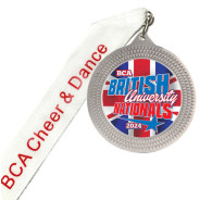 BCA Cheer & Dance University Nationals Medal and Ribbon