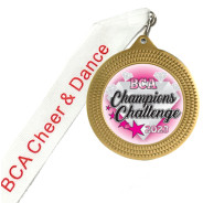 BCA Cheer & Dance Champions Challenge Medal and Ribbon