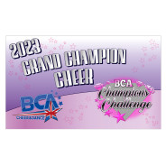 BCA - Champions Challenge Grand Champion Cheer Banner