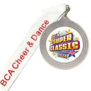 BCA Cheer & Dance Super Classic Medal and Ribbon