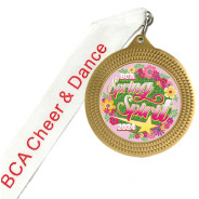 BCA Cheer & Dance Spring Spirit Medal and Ribbon