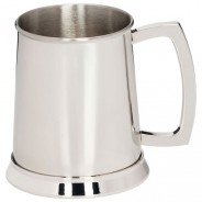 1/2 Pint Pewter Tankard