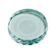 Jade Gaia Glass Paperweight