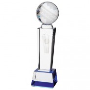 Tribute Cricket Crystal Award 