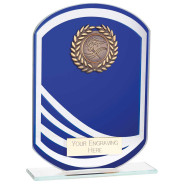 Argon Glass Award Blue 