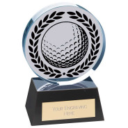 Emperor Golf Crystal Award 