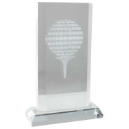Motivation Golf Crystal Award 