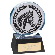 Emperor Equestrian Crystal Award 