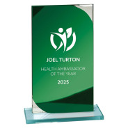 Seismic Multisport Mirror Glass Award Green & Silver