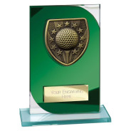 Seismic Cobra Golf Winner Green & Silver