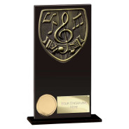 Cobra Music Glass Award Jet Black