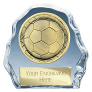 Superstars Sub Zero Football Glass Award 