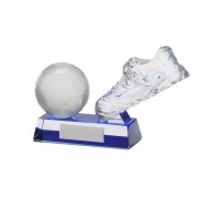 Legacy Football Boot Crystal Award