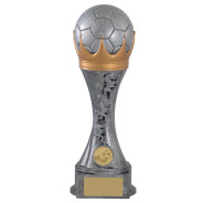 Antique Silver Tower Football