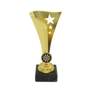 Darts Star Flame Cup with Centre Holder on Marble Base