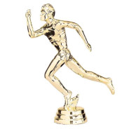 Male Runner Figure Topper