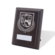 UV Colour Printed Boxing Walnut Plaque with Strut