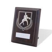 UV Colour Printed Dance Walnut Plaque with Strut