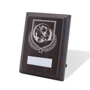 UV Colour Printed Fishing Walnut Plaque with Strut