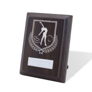 UV Colour Printed Gymnastics Walnut Plaque with Strut