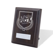 UV Colour Printed Photography Walnut Plaque with Strut