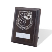 UV Colour Printed Photography Walnut Plaque with Strut