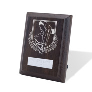 UV Colour Printed Diving Walnut Plaque with Strut