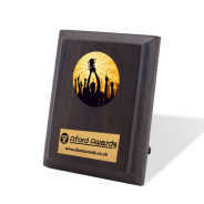 Winner Walnut Plaque with Strut