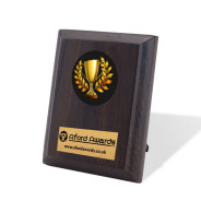 Winner Walnut Plaque with Strut