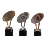 Metal Multisport Award on Marble Base