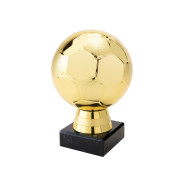 Plastic Football Trophy on Marble Base