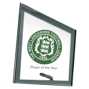 Glass Award with Black Detail