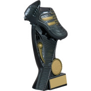 Black Resin Football Boot