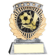 5 Star Holder with Vinyl Football Insert