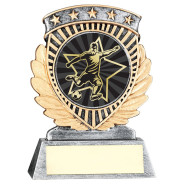 5 Star Holder with Vinyl Male Football Insert