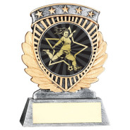 5 Star Holder with Vinyl Female Football Insert