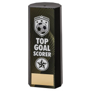 Black Plastic Filled Column Football Top Goal Scorer