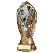 Bronze/Silver Diamond Column with Male Football Disc