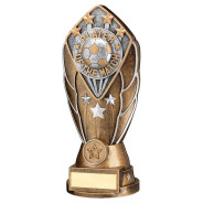 Bronze/Silver Diamond Column with Player of the Match Disc