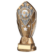 Bronze/Silver Diamond Column with 'Thank you Coach' Disc