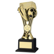 Gold/Black Plastic 'Wembly' Football Figure on Base