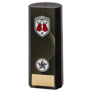 Black Plastic Filled Column Boxing