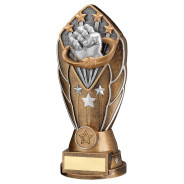 Bronze/Silver Diamond Column with Martial Arts Disc
