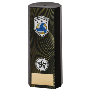 Black Plastic Filled Column Netball