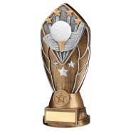Bronze/Silver Diamond Column with Golf Disc