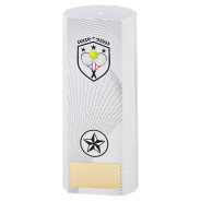 White Plastic Filled Column Tennis