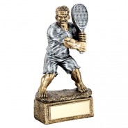 Bronze / Pewter Tennis 'Beast' Trophy